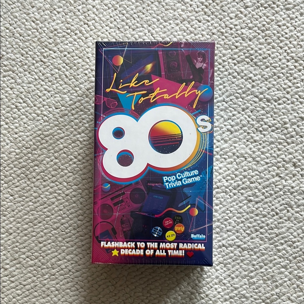 Like Totally 80s Pop Culture Trivia Game